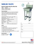 Sani-Lav-725FK2-Spec Sheet Sani-Lav-725FK2-Spec Sheet