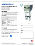 Sani-Lav-727-Submittal-Sheet