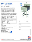 Sani-Lav-U2424A-U2424B-Spec Sheet