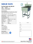 Sani-Lav-U2424F-Submittal-Sheet