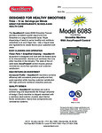 SaniServ 608S.SpecSheet