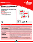 SANITIZER HAND FOAM SCJP spec sheet