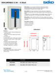Seko SekureMax 2.5 Liter Chemical Dispensing Cabinet