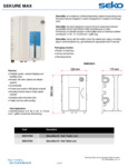 Chemical Dispensing Cabinet with Plastic Lock spec sheet