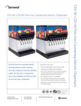 Servend CEV 30 and 40 Spec Sheet Servend CEV 30 and 40 Spec Sheet
