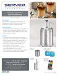 Server Insulated Jar Specsheet Server Insulated Jar Specsheet
