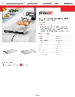 Avantco Equipment 423HSW2030 Specsheet