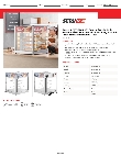 ServIt RTR-158L 1 DOOR, PRETZEL RACK KIT Specsheet