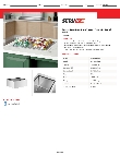 Regency Tables & Sinks 423SDI2A Specsheet Regency Tables & Sinks 423SDI2A Specsheet