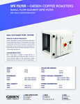 Giesen Smoke Emissions Filter Specsheet Giesen Smoke Emissions Filter Specsheet