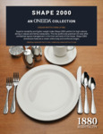 Oneida Shape 2000 Specsheet