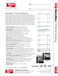MetroMax I Connector Wedge Specsheet MetroMax I Connector Wedge Specsheet