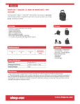 ShopVac 2021005 Spec Sheet ShopVac 2021005 Spec Sheet