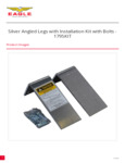 Silver_Angled_Legs_with_Installation_Kit_with_Bolts_1795KIT
