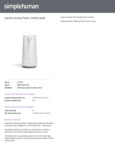 Simplehuman ST1095 Specs