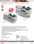 Sirman Katana Bowl Cutters