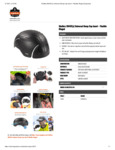 Skullerz 8943F(x) Universal Bump Cap Insert - Flexible Hinged Spec Sheet