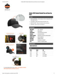 Skullerz 8946 Standard Baseball Cap and Bump Cap Insert Spec Sheet