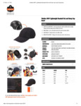 Skullerz 8947 Lightweight Baseball Hat and Bump Cap Insert Spec Sheet