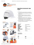 Skullerz 8972 Class C Cap-Style Hard Hat - Specsheet