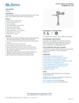 Sloan 3780000 Chrome Flushometer SpecSheet Sloan 3780000 Chrome Flushometer SpecSheet
