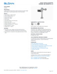sloan_5093122650_specsheet sloan_5093122650_specsheet