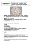 Small White Beans Specsheet