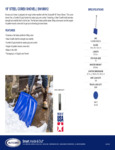 SN100012-18 in. Steel Core Shovel