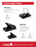 Catchmaster_Snap Trap_Sell Sheet Catchmaster_Snap Trap_Sell Sheet