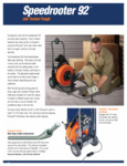 speedrooter spec sheet