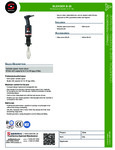 Sammic B-20 Specsheet Sammic B-20 Specsheet