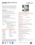 Prodigi 10-20 PRO Spec Sheet Prodigi 10-20 PRO Spec Sheet