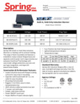 Spec Sheet: Max Induction Range SM-651R