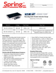 Spec Sheet for Max Induction Range SM-251-2CR