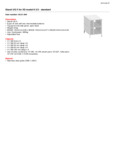 Spec Sheet for Rational 60.31.044 SelfCookingCenter XS Stand