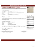 Pork Gelatin Specs