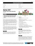 Specification Sheet - 007 Sizes .5 - 2 IN
