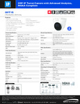 Speco Technologies O5T1G SpecSheet