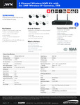 Speco Technologies ZIPK8WN2-O2WK1N Camera SpecSheet