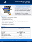 Sealersales HR-MV980ZQ Band Sealer With Vacuum and Gas Flush Spec Sheet Sealersales HR-MV980ZQ Band Sealer With Vacuum and Gas Flush Spec Sheet