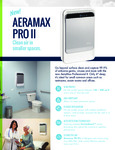 Specsheet for AeraMax PRO II Wall-Mount Air Purifier