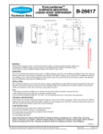 Specsheet for Bobrick B-26617 Soap Dispenser
