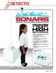 Specsheet for Cardinal Detecto SONARIS Touchless Sonar Stadiometer Specsheet for Cardinal Detecto SONARIS Touchless Sonar Stadiometer