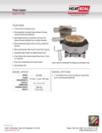 Specsheet for HeatSeal PC-1318 Pizza Capper 