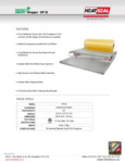 Specsheet for HeatSeal WP-20 Wrapping Machine
