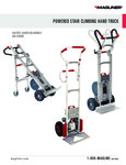 Specsheet for Magliner Powered Stair Climbing Hand Truck Specsheet for Magliner Powered Stair Climbing Hand Truck