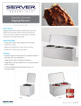 Specsheet for Server DI-1 2 3 Condiment Warmer Specsheet for Server DI-1 2 3 Condiment Warmer