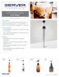 Specsheet for Server Eco Food Container Pumps