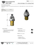 Specsheet for T&S Brass 006477-40NS Eterna Spindle Assembly