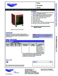 Specsheet for Vollrath 37015 Cashier Station